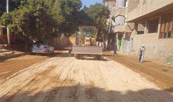 محافظ أسيوط: استكمال أعمال رفع كفاءة الطرق بعدد من شوارع مركز صدفا 