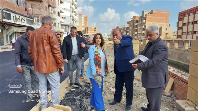 وفدا وزارة التخطيط وبنك الاستثمار في زيارة لمتابعة الموقف التنفيذي لمشروعات الخطة بالمنوفية