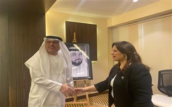   وزيرة الهجرة تختتم زيارتها الرسمية لدولة الإمارات بلقاء وزير الموارد البشرية