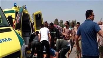 مصرع شخص وإصابة آخر في حادث تصادم بالغربية