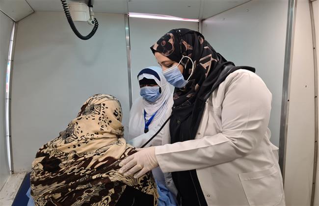 الكشف علي 2171 مواطن في قافلة طبية مجانية بمركز طبى ناصر بدمنهور