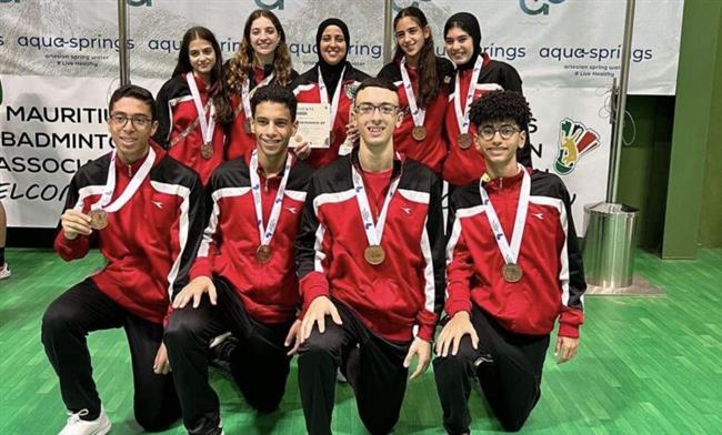 مصر تحصد 5 ميداليات ببطولة إفريقيا لشباب الريشة الطائرة
