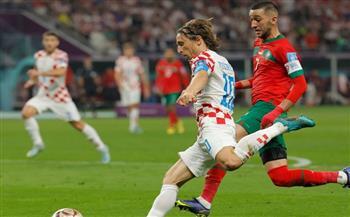 الشوط الأول: كرواتيا تتقدم على المغرب 2-1 بمباراة تحديد المركز الثالث في مونديال قطر