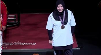 لاعبة المنتخب الأردني البارالمبية ثروت الحجاج تحصد ذهبية ببطولة فزاع الدولية لرفع الأثقال