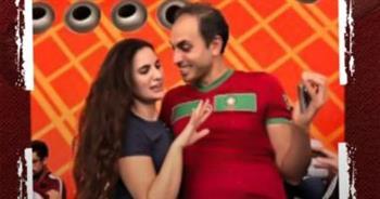الحب فى مدرجات المونديال.. لبنانى يخطب صديقته فى مباراة المغرب وكرواتيا