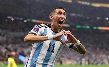 دي ماريا يعزز تقدم الأرجنتين بهدف ثاني في شباك فرنسا بنهائي المونديال