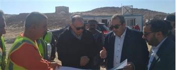 محافظ أسيوط يتفقد أعمال تنفيذ مشروع إنشاء مجمع تدوير المخلفات الصلبة بمركز الغنايم 