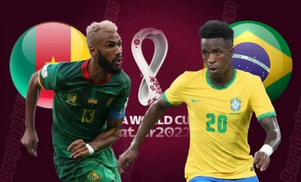 كأس العالم 2022.. تشكيل منتخبي البرازيل والكاميرون 