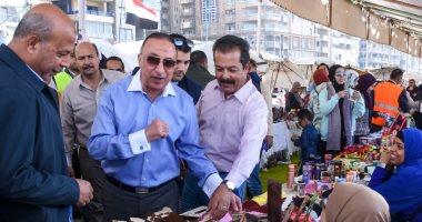 محافظ الإسكندرية يعلن تخصيص معرض باب رزق 2 لأصحاب الحرف اليدوية من ذوي الهمم