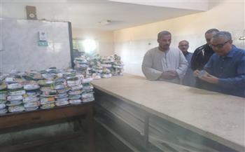 رئيس جامعة جنوب الوادي يتفقد المدن الجامعية للطالبات