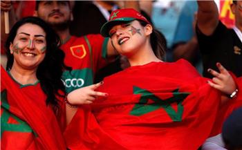   شاهد.. احتفال الجماهير المغربية بالتأهل في كأس العالم2022