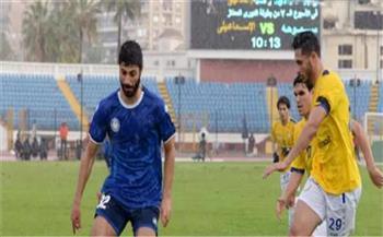 سموحة يتقدم على الإسماعيلي بهدف في الشوط الأول