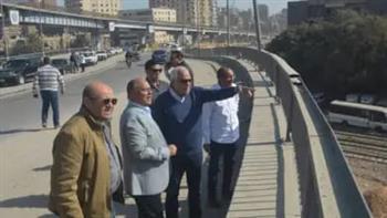 محافظ الجيزة يتابع الأعمال الإنشائية لمحور 26 يوليو الجديد