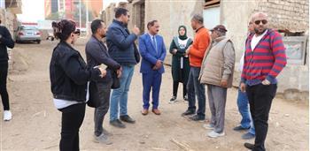 رئيس مياه أسيوط يتفقد مشروعات حياه كريمة بقرى مركز أبوتيج 