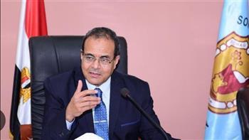 رئيس جامعة سوهاج يجري جولة تفقدية استعدادًا لزيارة شركة المنح لإعتماد الإدارة المركزية و 7 كليات