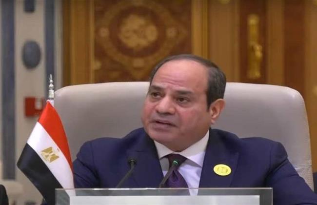 السيسي: نسعى لإعادة الدور العربي والإقليمي الفعال لـ العراق