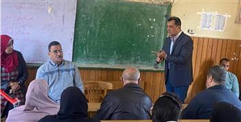 وكيل تعليم قنا يفاجئ مدرسة سيدى عبدالرحيم الإعدادية ويوجه بالمتابعة الميدانية للمدارس 