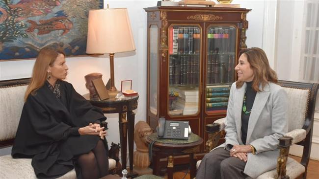 وزيرة الثقافة تبحث مع المدير الإقليمي لليونسكو سبل التعاون المشترك