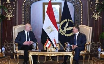 وزير الداخلية يستقبل نظيرة اللبناني لبحث أوجه التعاون المشترك