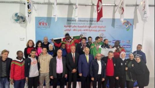 ذهبيتان وبرونزية لمصر في بطولة إفريقيا للرماية