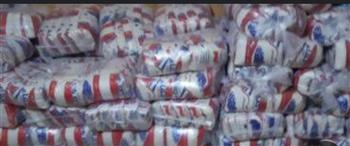   ضبط 16 طن أرز وسكر مجهولة المصدر في جنوب سيناء