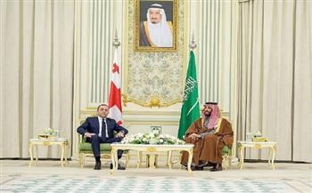 ولي العهد السعودى يبحث مع رئيس وزراء جورجيا سبل دعم علاقات التعاون المشترك في مختلف المجالات