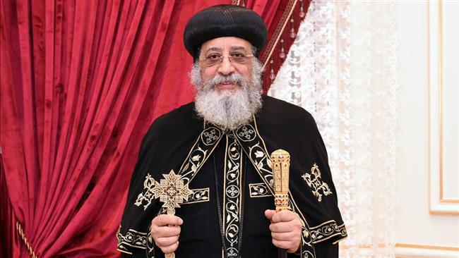 البابا تواضروس ينعي رحيل الأنبا كيرلس أسقف نجع حمادي