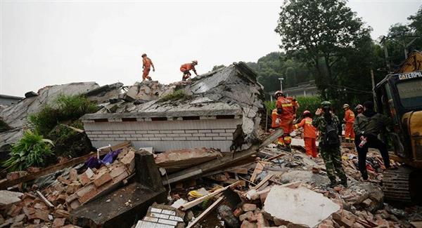 زلزال يضرب الصين