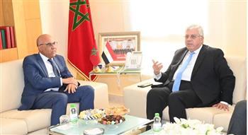 وزير التعليم العالي يلتقي بنظيره المغربي لبحث سُبل التعاون المُشترك