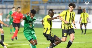 المصري يحتج على حكم مباراة المقاولون ويطالب بحكام دوليين