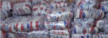   ضبط 3.5 طن أرز وسكر ومكرونة مجهولي المصدر قبل ترويجها بالقاهرة