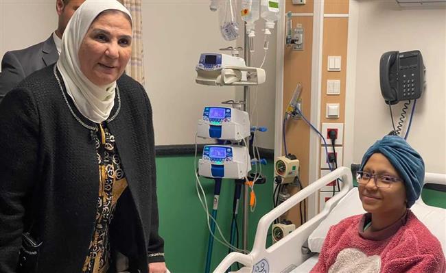 القباج تجري زيارة تفقدية لمؤسسة مستشفي سرطان الأطفال - مصر 57357