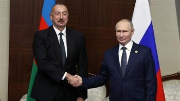 الرئيس الروسي يبحث مع نظيره الأذربيجاني اتفاقية الأمن الثلاثية
