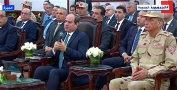 السيسي: الدولة حرصت على تحقيق الإنتاج المحلي الذاتي