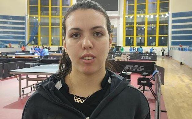 يسرا حلمي: المنافسة في البطولة العربية لتنس الطاولة قوية..وطموحنا حصد اللقب 