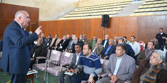 خلال مؤتمر تعريفي.. الداودي" يوضح جهود المحافظة لتنفيذ المشروع علي أرض الواقع بقنا