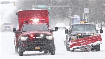 ارتفاع عدد ضحايا العواصف الثلجية فى الولايات المتحدة إلى 64 شخصا