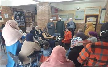 مدير الجامع الأزهر يتابع اختبارات دارسي أروقة القرآن والتجويد بدمياط