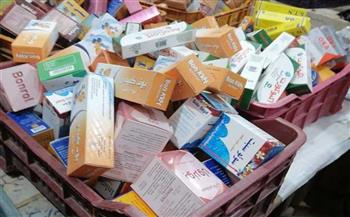   ضبط أدوية مجهولة المصدر وإزالة إشغالات خلال حملة رقابية بالإسكندرية