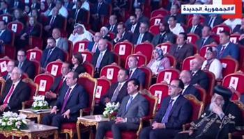 السيسي يشاهد فيلمًا تسجيليًا عن إنجازات قادرون باختلاف خلال النسخ الماضية