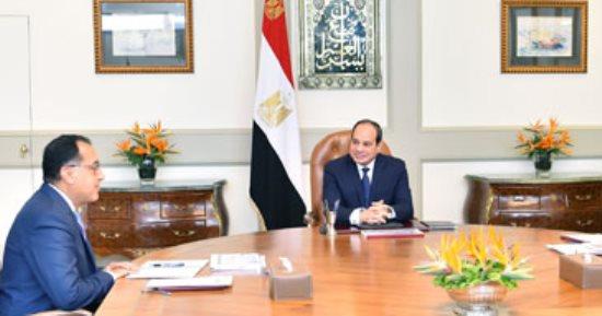 رئيس الوزراء يُهنئ الرئيس السيسي بالعام الميلادي الجديد