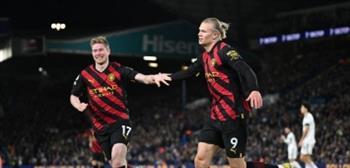 مانشستر سيتي يفوز على ليدز يونايتد "3-1" في الدوري الانجليزي الممتاز  