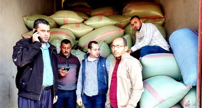 تموين البحيرة: ضبط 36 طن أرز داخل مخزن بالرحمانية تم احتكارهم