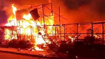  ارتفاع حصيلة ضحايا حريق ضخم نشب في أحد الفنادق بكمبوديا إلى 19 قتيلا