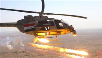   الطيران العراقي يدمر وكرًا لعصابات "داعش" شرقي بحيرة حمرين