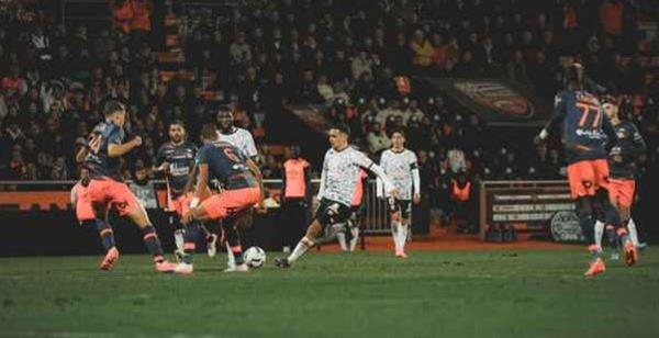 فوز مونبيلييه على لوريان 2-صفر بالدوري الفرنسي