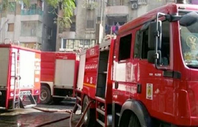 الحماية المدنية تسيطر على حريق كابل كهرباء داخل مسجد بالوراق دون إصابات 
