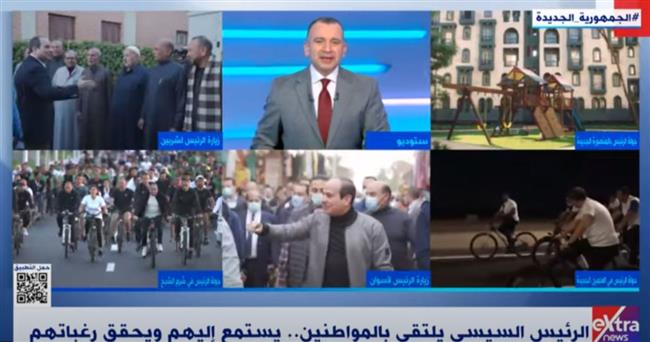 عماد الدين حسين: الرئيس السيسي يحرص على التواصل المباشر مع فئات الشعب