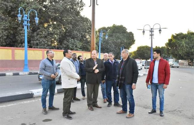 محافظ أسيوط يتفقد أعمال التطوير والتجميل بميدان الحرب والسلام بحي شرق