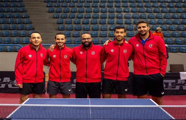 تنس طاولة الأهلي| فريق الرجال يفوز على الزمالك في البطولة العربية